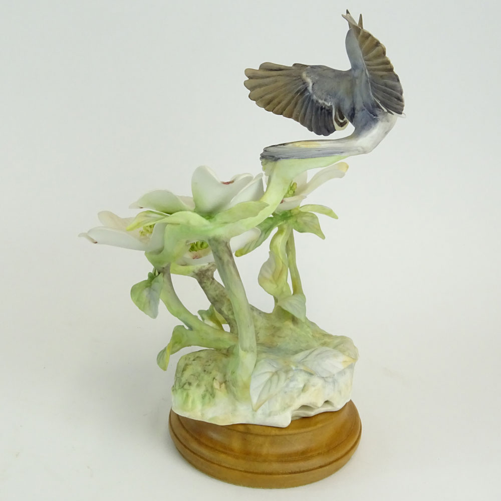 Dorothy Doughty Royal Doulton Porcelain Bird Group "Blue-Grey 