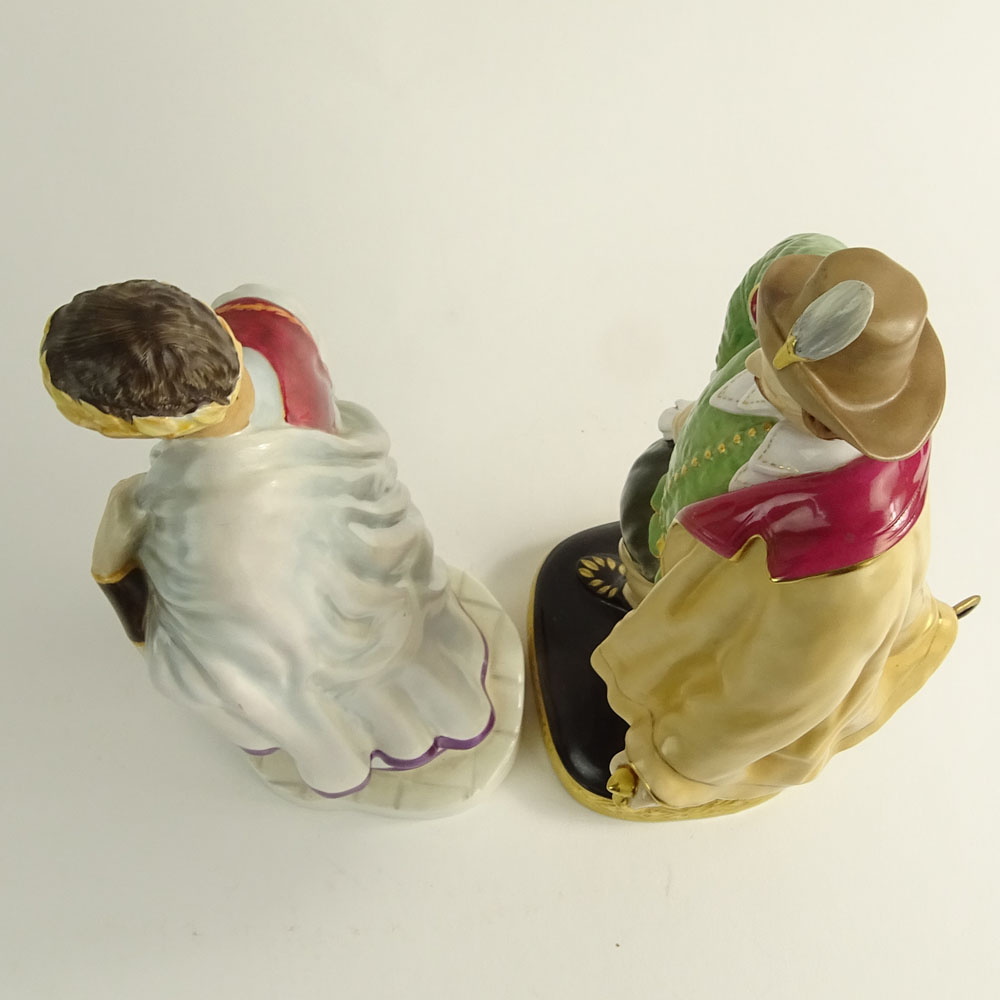 Collection of Two (2) English Porcelain Figurines. One, Coalport "Julius Caesar"