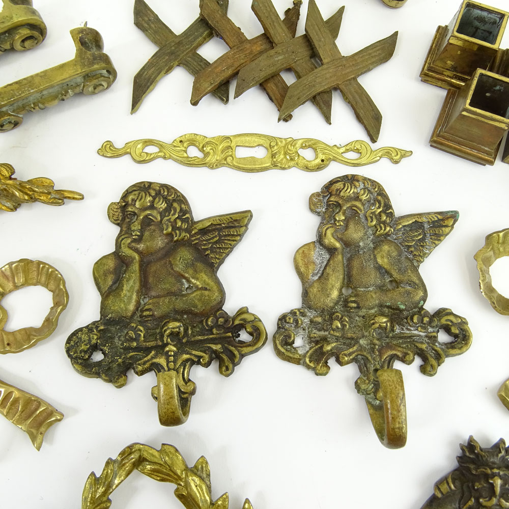 Collection of 19th and 20th Century French Bronze Ornaments.
