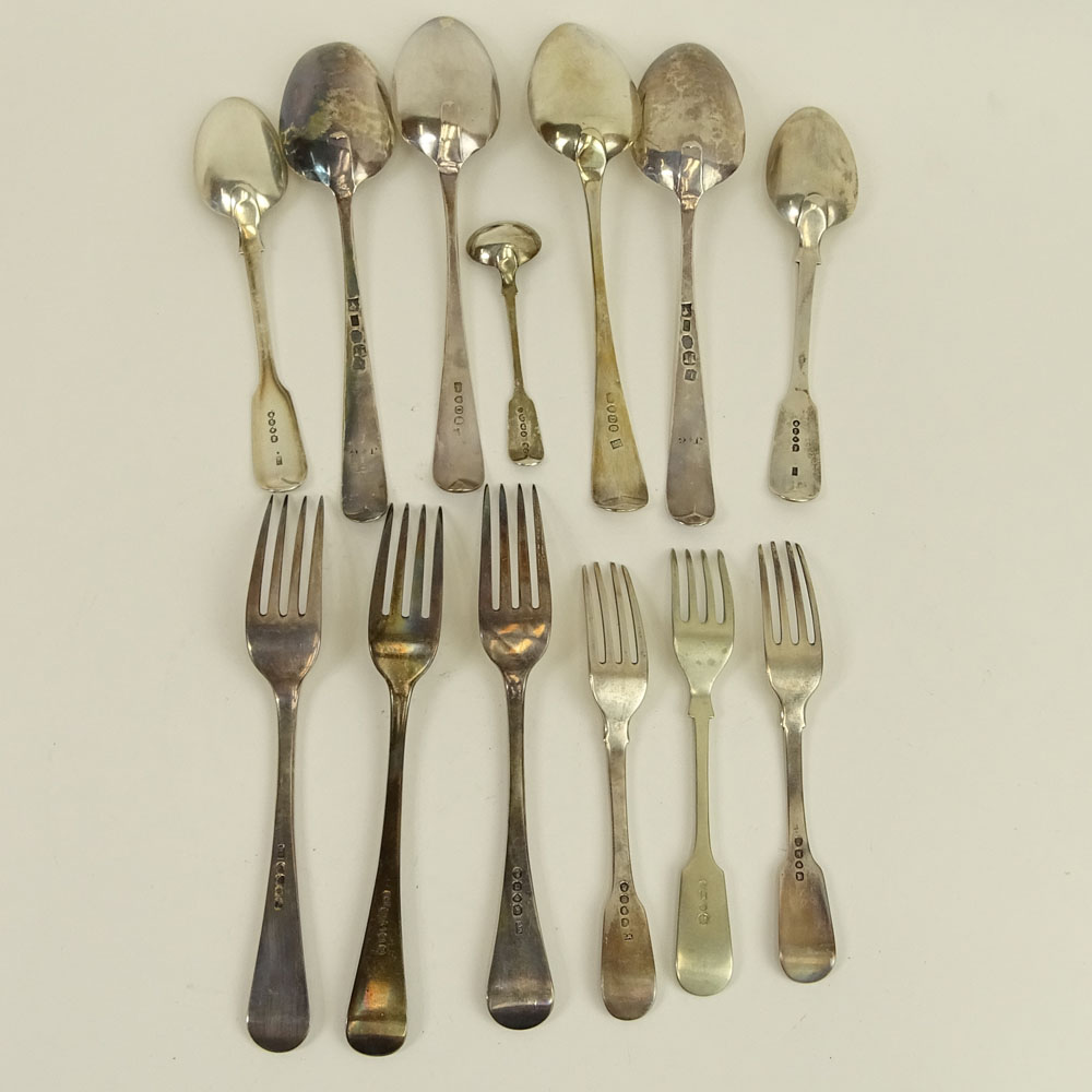 21.46 Troy Ounces of Sterling Silver Miscellaneous flatware.
