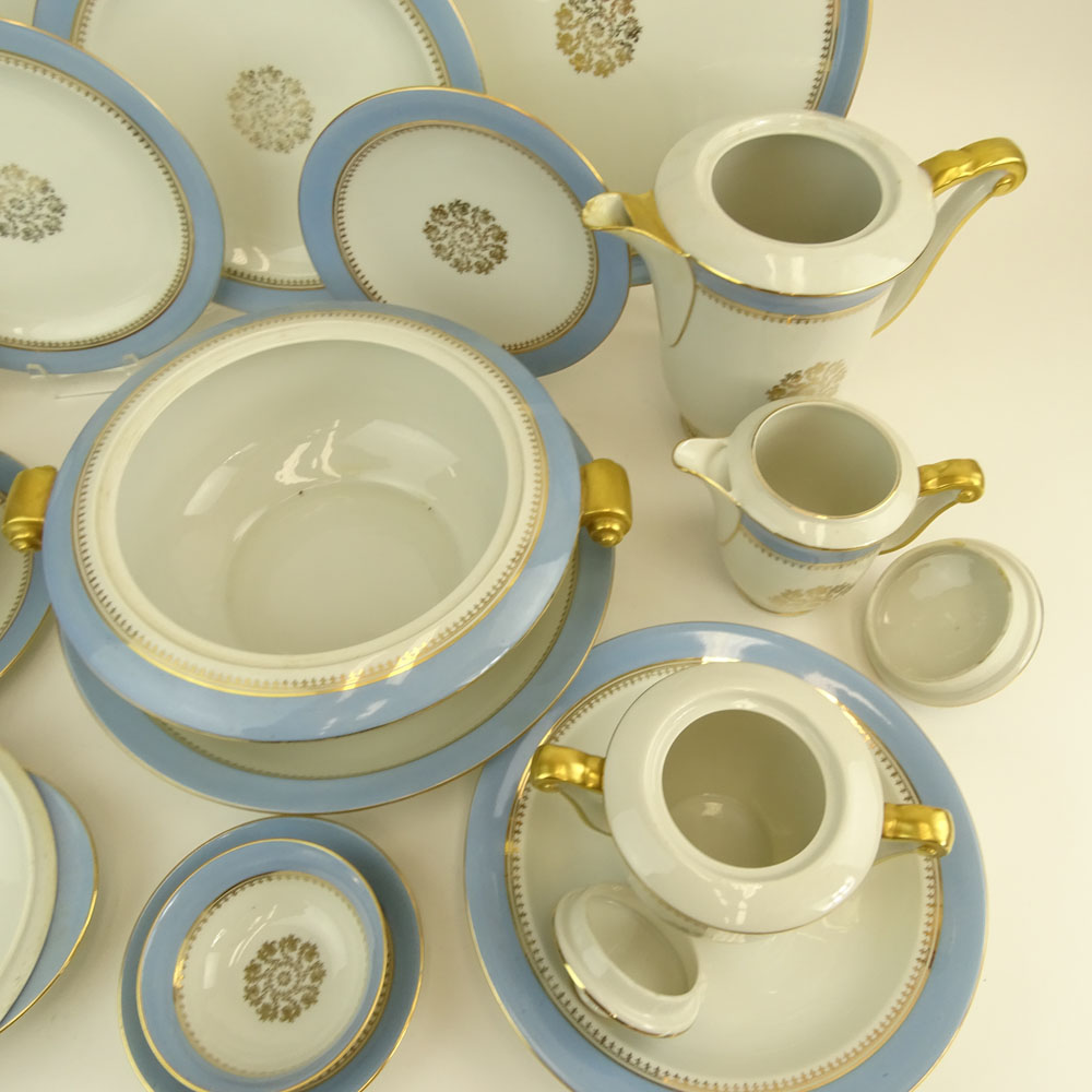 One Hundred Two (102) Piece Set of Vintage Limoges Dinnerware