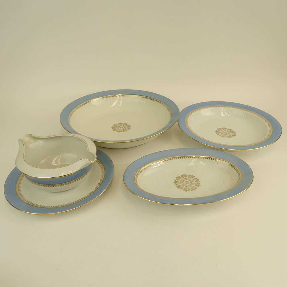 One Hundred Two (102) Piece Set of Vintage Limoges Dinnerware