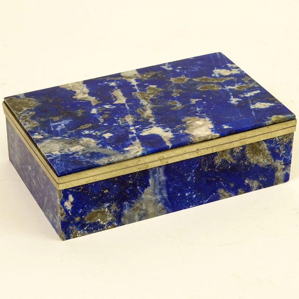 Lapis Lazuli Box.