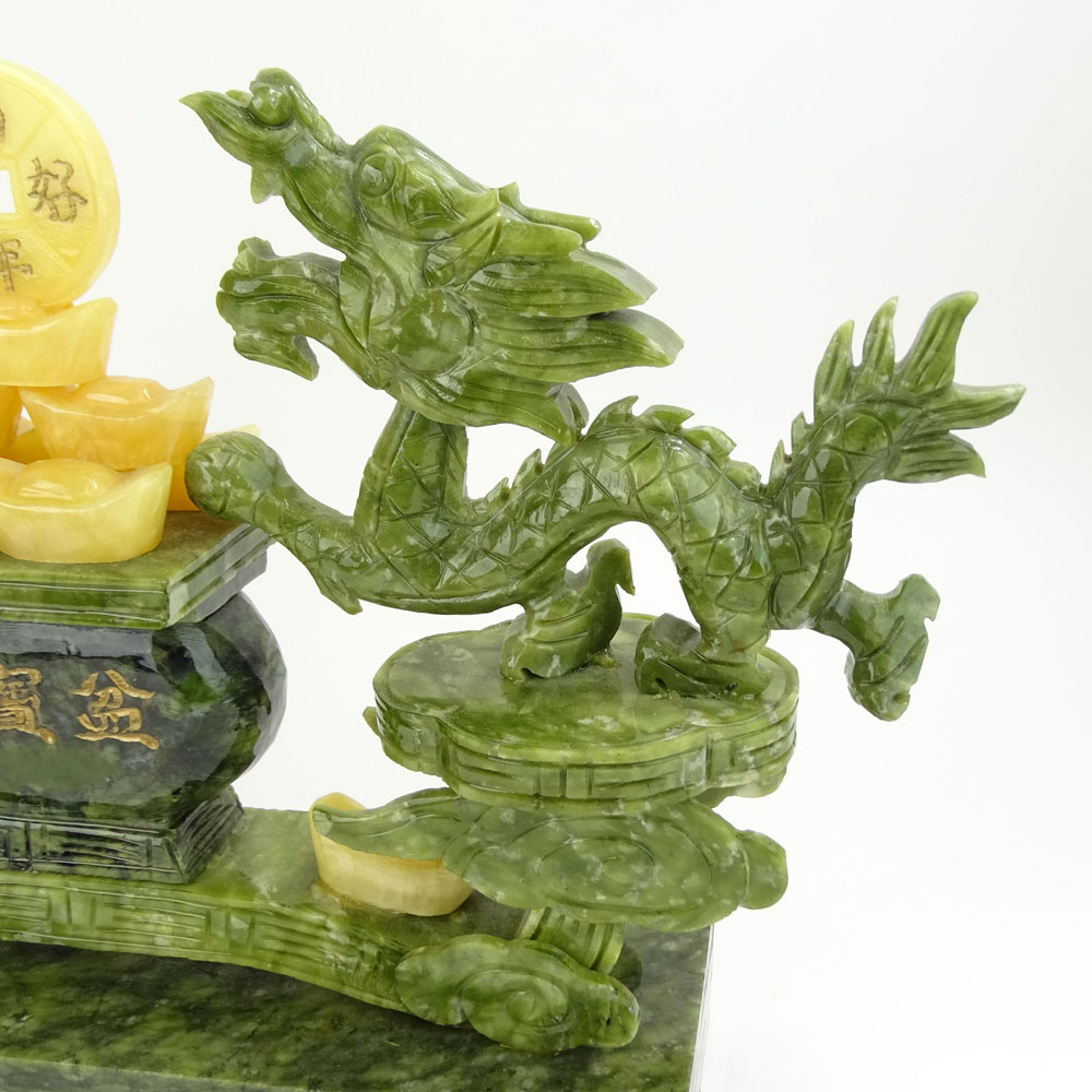 Modern Chinese Jade Sculpture.