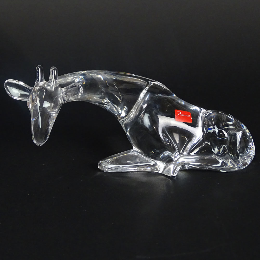 Baccarat Crystal Figurine "Giraffe" 