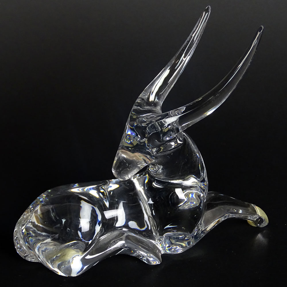 Baccarat Crystal Figurine "Antelope"