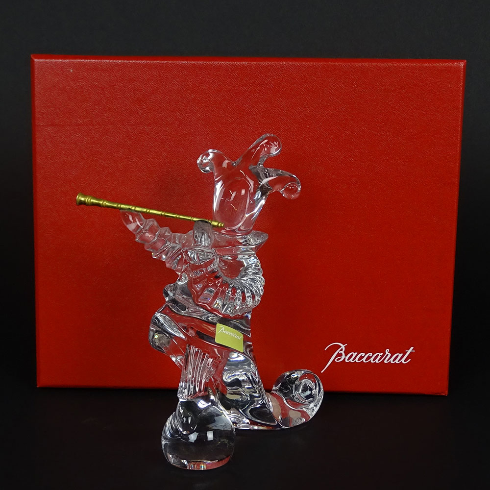 Baccarat Crystal Figurine "Court Jester" 