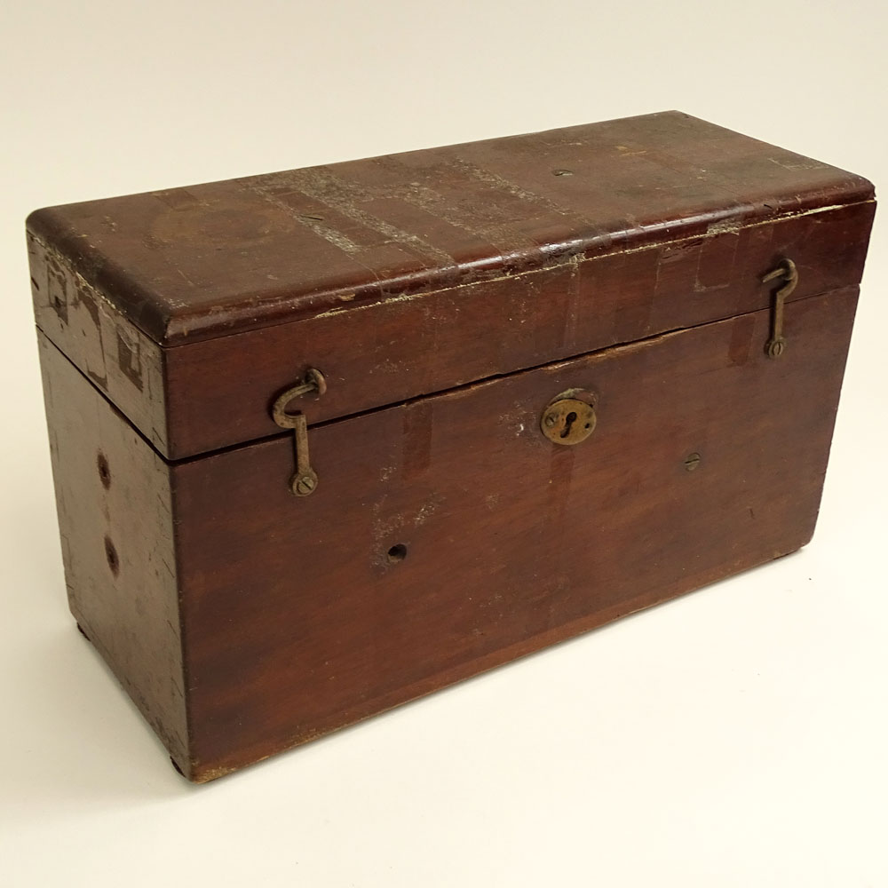 Early 20th Century Keuffel & Esser, New York Surveyor's Transit Level in Fitted Wood Box.