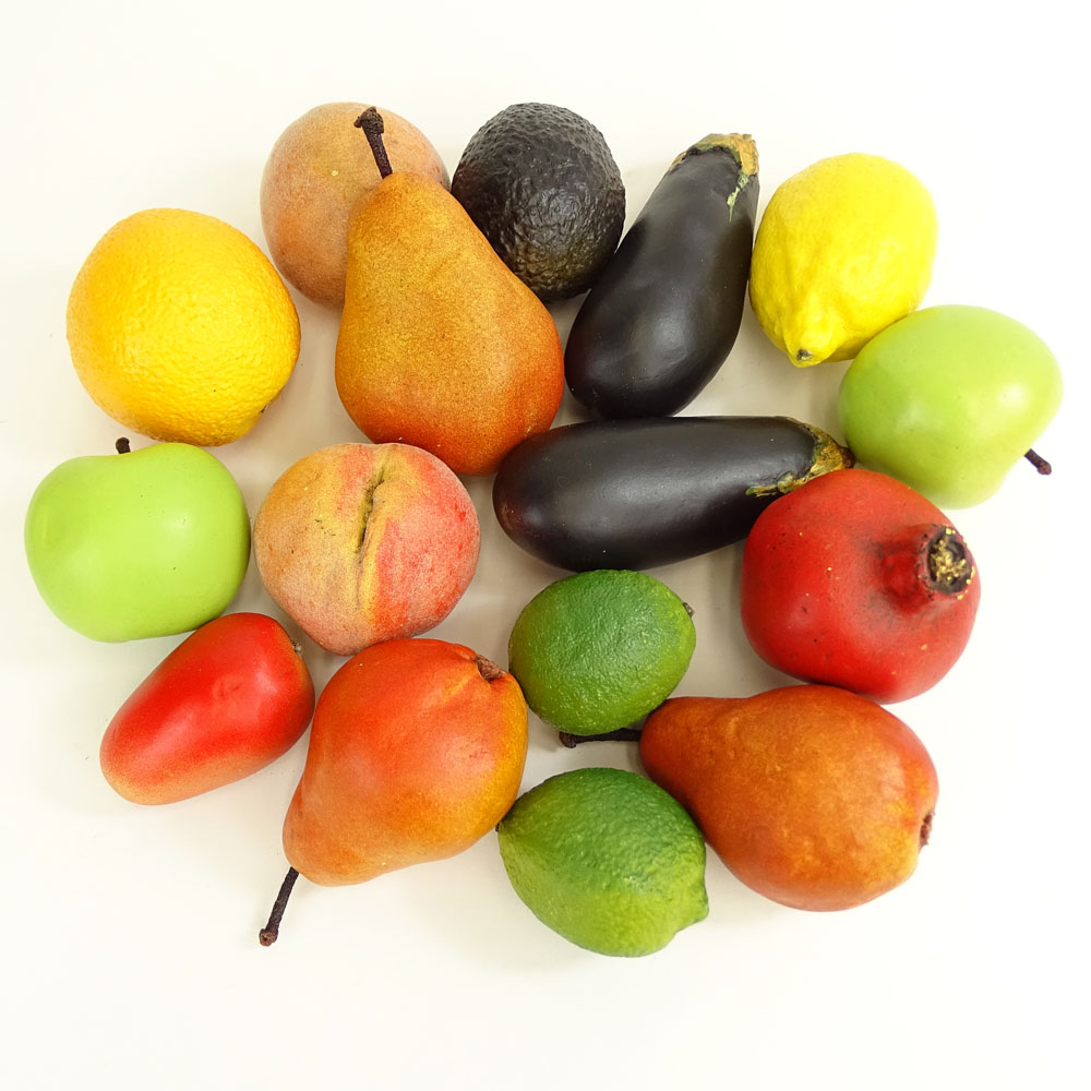 Collection of Decorative Artificial Fruit.