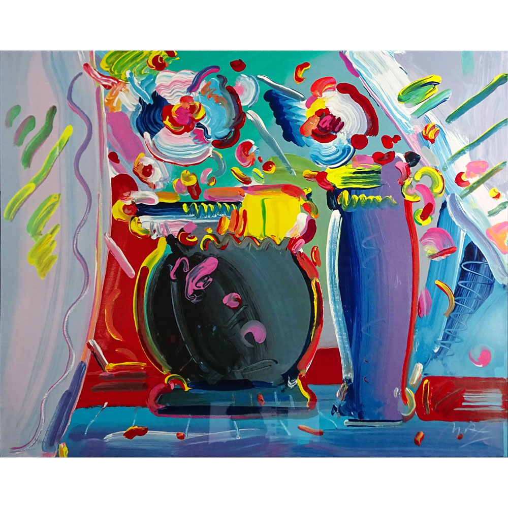 Peter Max, American/German (b. 1937) Color lithograph "Still Life" 