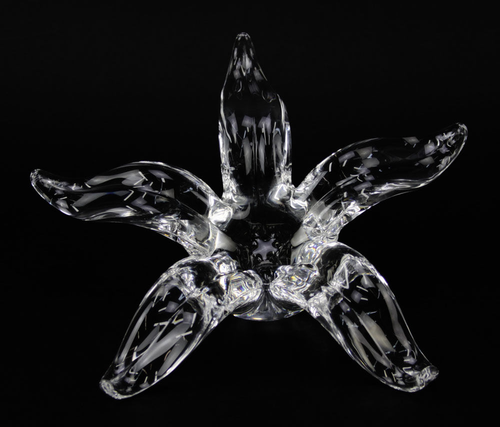 Steuben Crystal Octopus Figurine