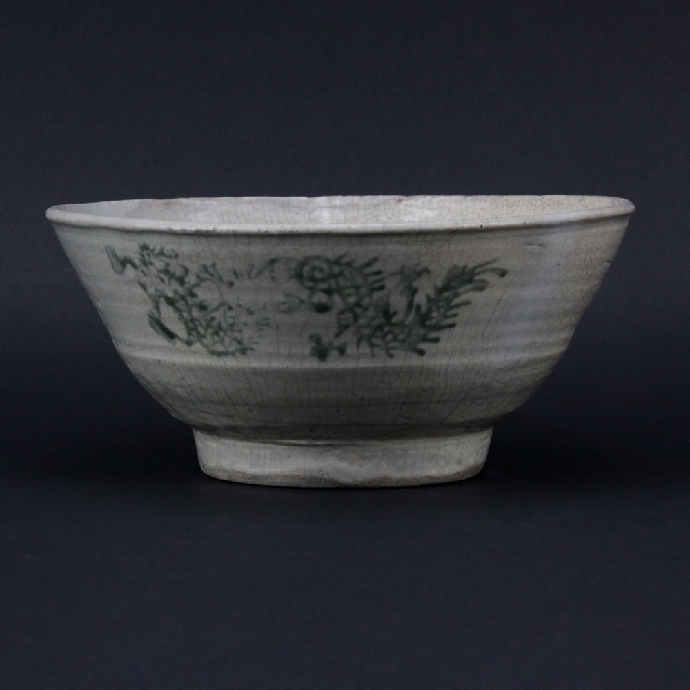 Chinese Sung Dynasty Glazed and Decorated Ceramic Bowl