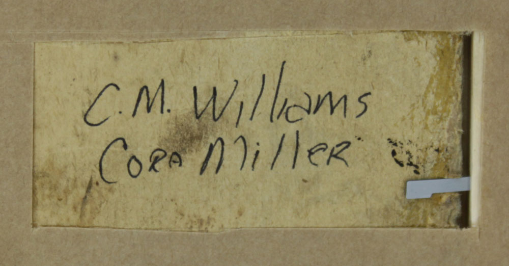 Cora Miller Williams, American (20th Century) Oil on board. "Autumnal Landscape"