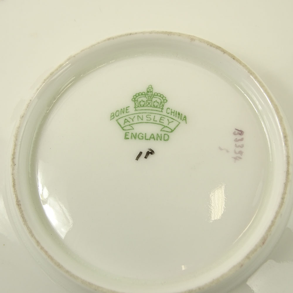 Set of 6 Mid 20th Century Aynsley Porcelain Demitasse Cups