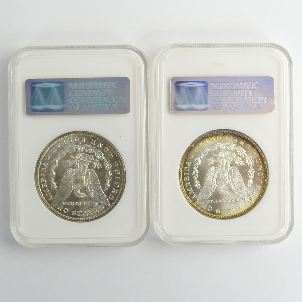 Two (2) Morgan Silver Dollars