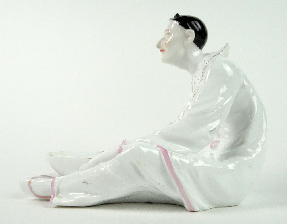 20th Century Meissen Porcelain Sweetmeat Figure "Harlequin"