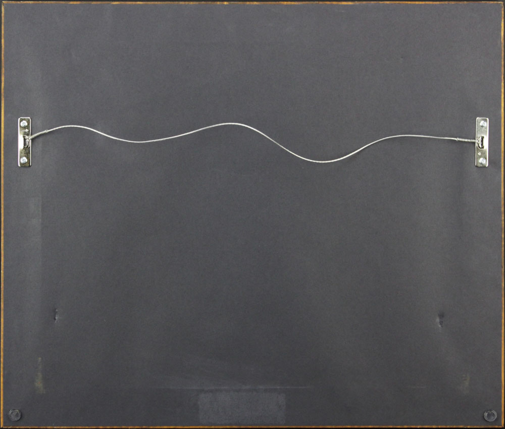 Attributed to: Lucio Fontana, Argentine/Italian (1899 - 1968) Pencil and Gouache On Paper "Teatrino"