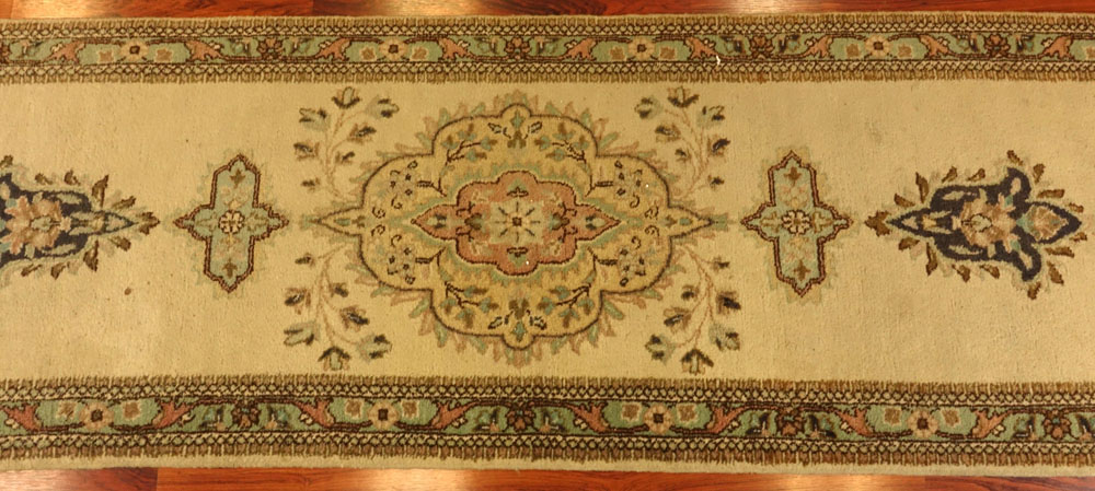 Semi-Antique Persian Style Runner, Possibly A Kerman.