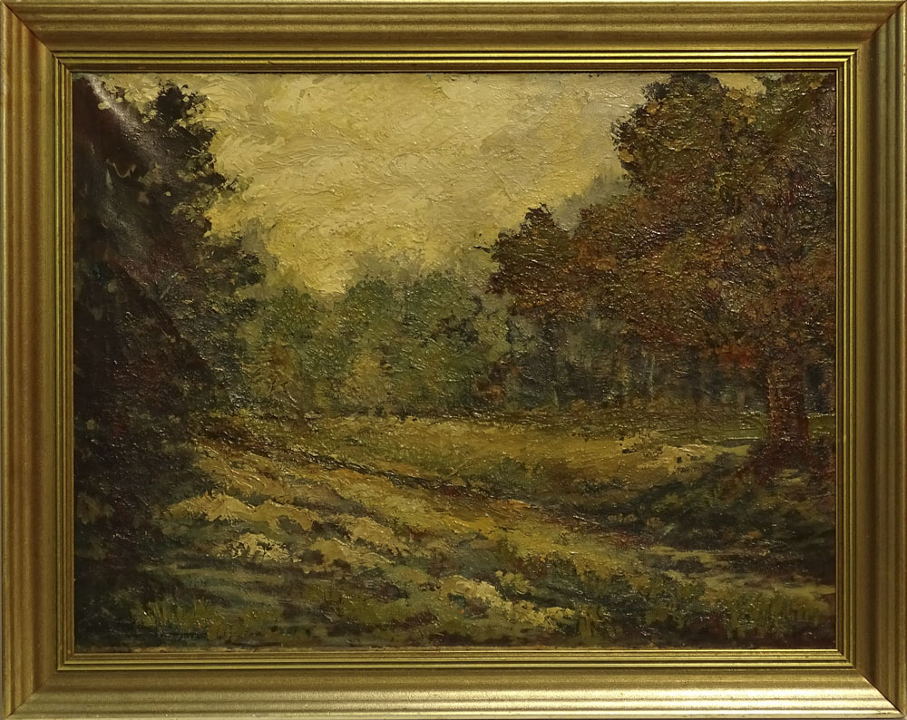 Robert Rafailovich Falk, Russian (1886-1958) oil on canvas, landscape