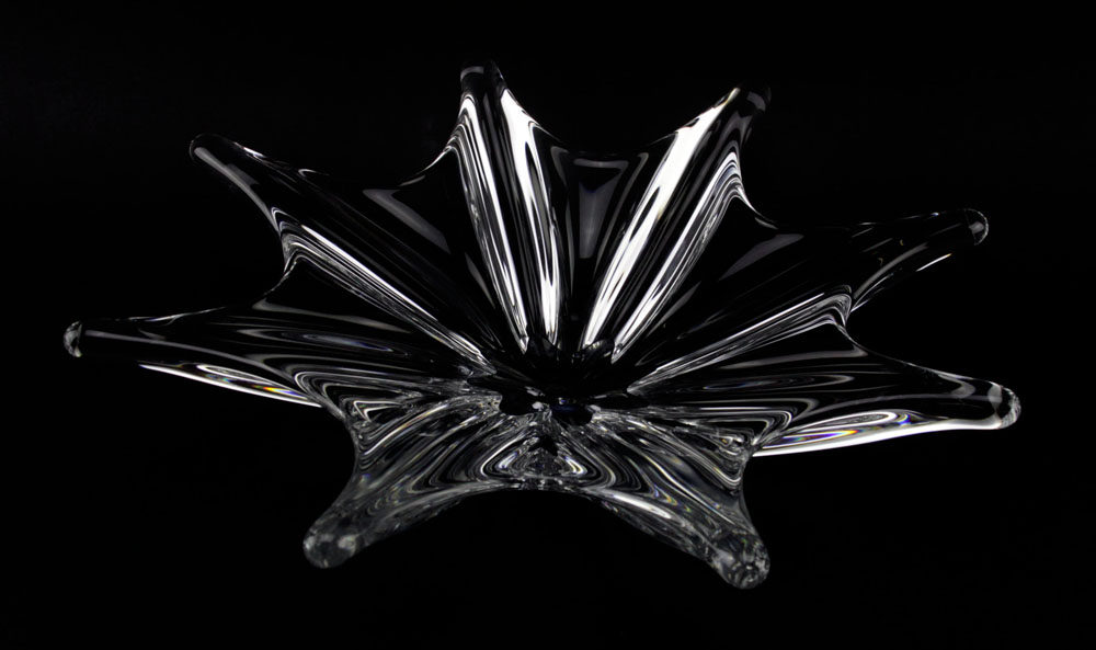 Baccarat Crystal "Stella" Starfish Centerpiece