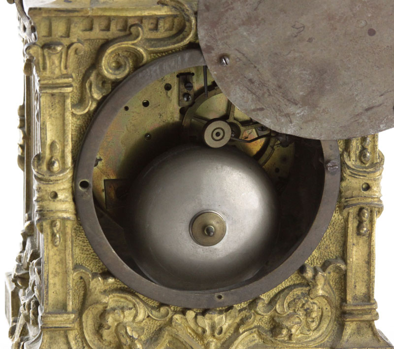 Raingo Freres Paris Antique Bronze Clock