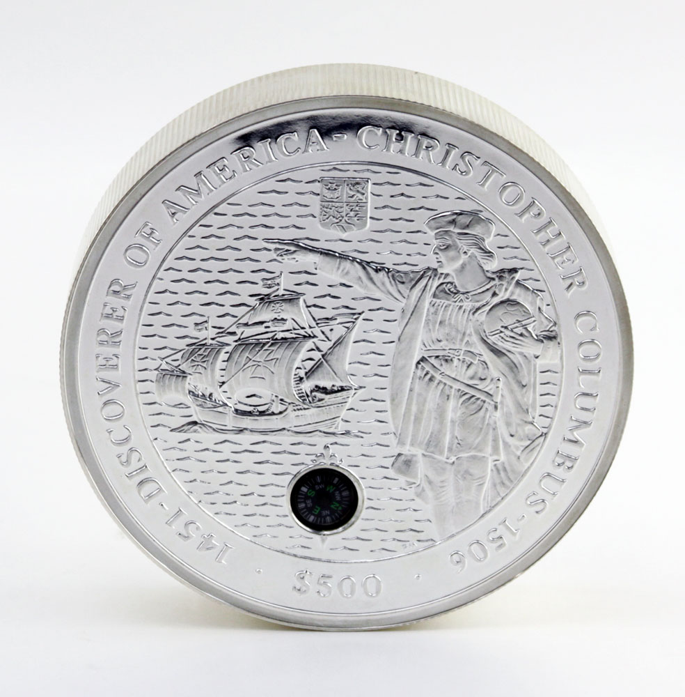 Limited Edition 500th Anniversary of the Discovery of America Silver $500 Proof