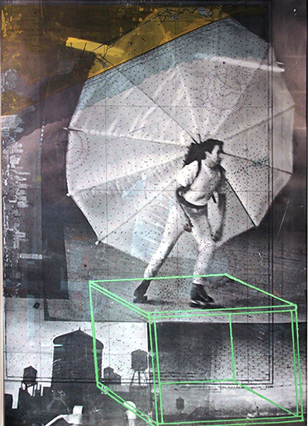 Robert Rauschenberg, American (1925-2008) 1968 Tryptic Photolithograph on paper "Visual Autobiography"