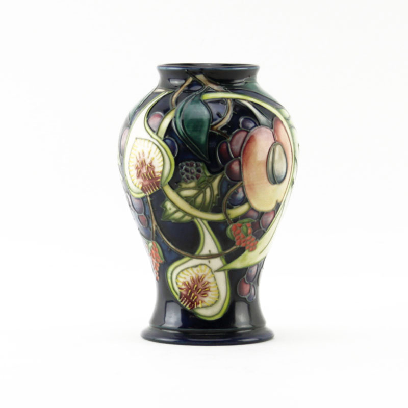 Moorcroft "Queen's Choice" Baluster Shaped Pottery Vase