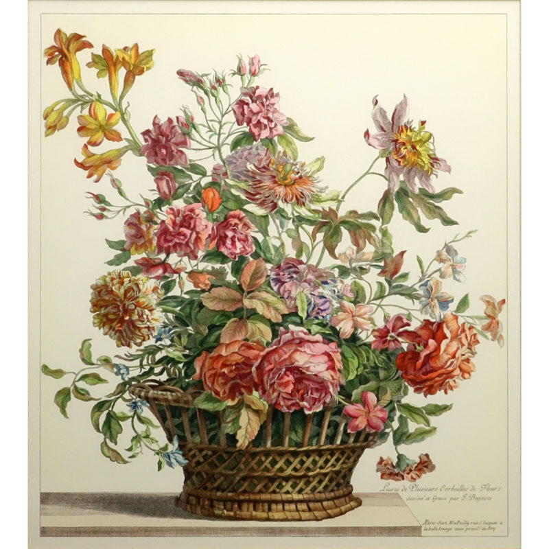 Decorative Botanical Style Print