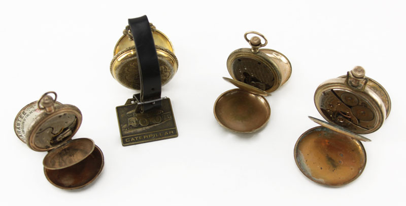 Grouping of Seven (7) Antique to Vintage Pocket Watches