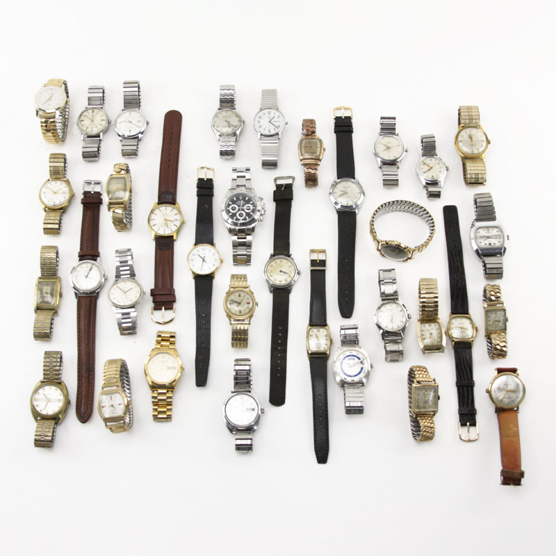 Large Collection of Assorted Vintage Watches