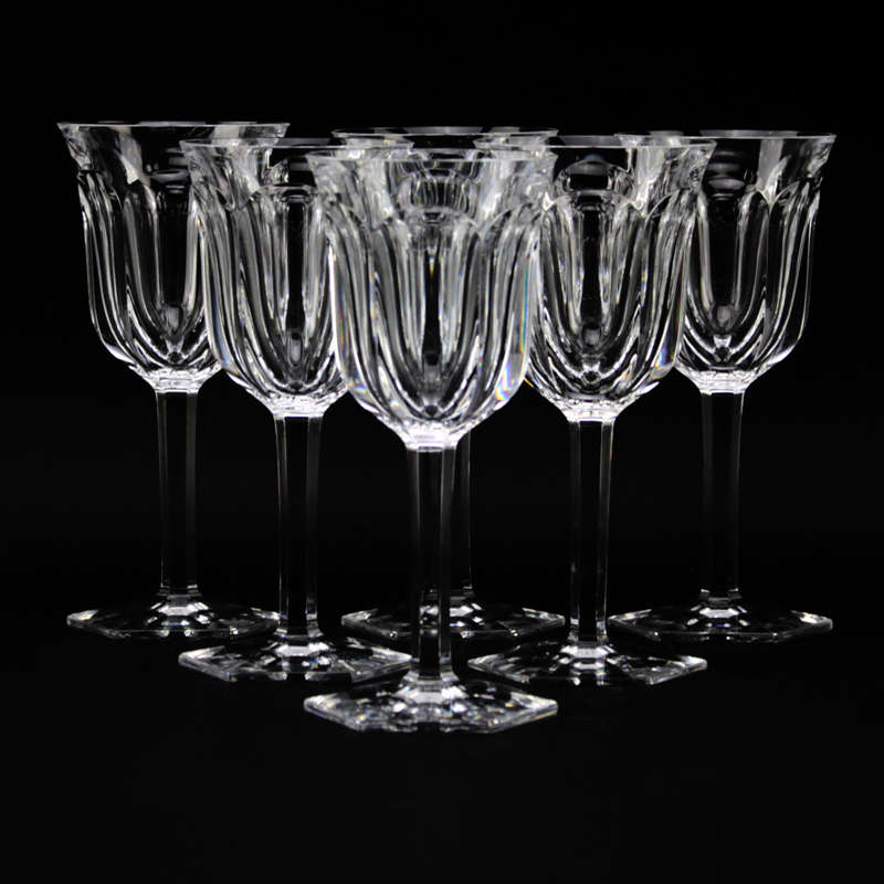 Sixteen (16) Baccarat "Malmaison" Water Glasses