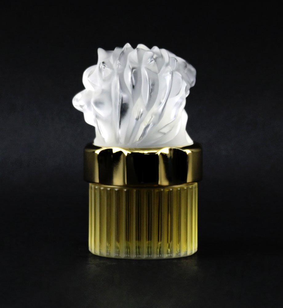 Lalique France Limited Edition "Lion"  Flacon Collection Perfume Bottle