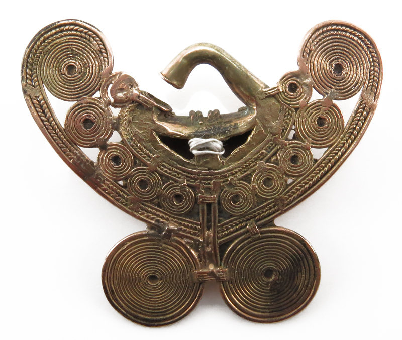 Pre-Columbian Sinu Tumbaga (Gold/Copper Alloy) Nose Ring