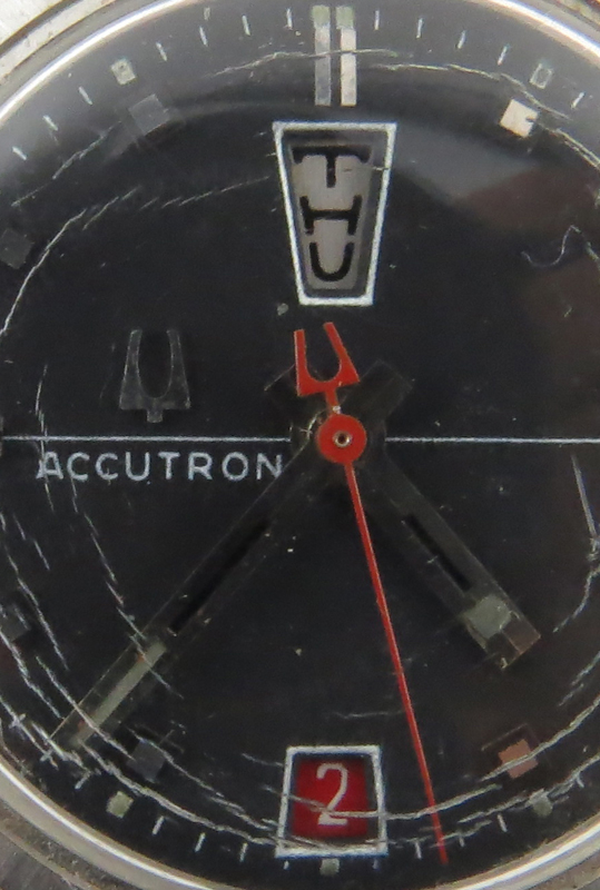 Vintage Bulova Accutron Up/Down 218 Stainless Steel Watch