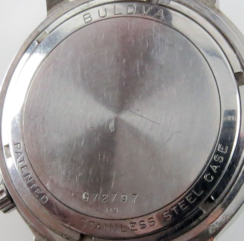Vintage Bulova Accutron Up/Down 218 Stainless Steel Watch
