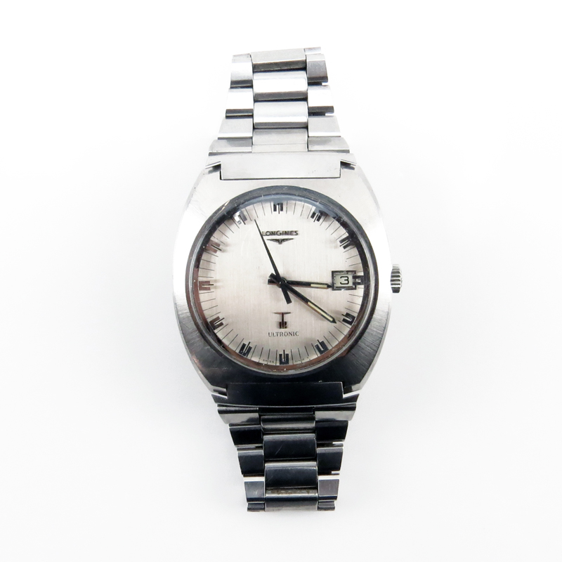 Vintage Longines Ultronic  Stainless Steel Watch