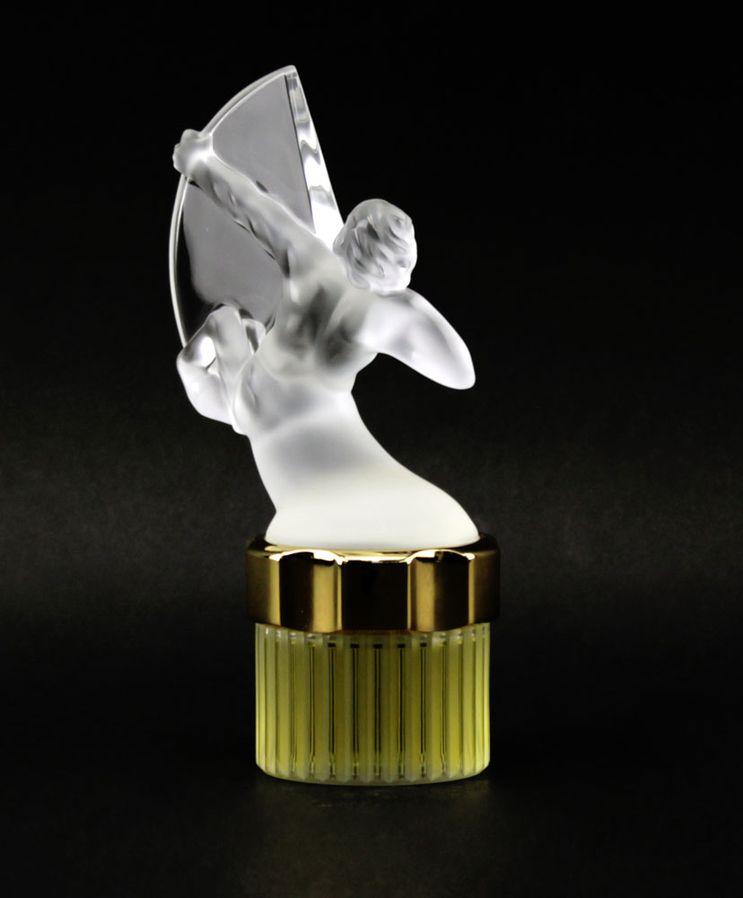 Lalique France Limited Edition "Mascotte Sagittaire"  Flacon Collection Perfume Bottle