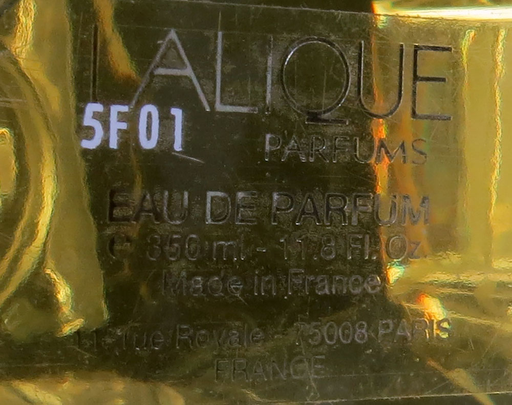 Lalique France Limited Edition "Icare"  Flacon Collection Perfume Bottle