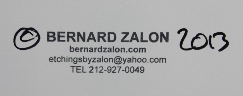 Bernard Zalon, American (b-1951) Two (2) Artist Proof "Life Savers" Pencil Signed Lower Right