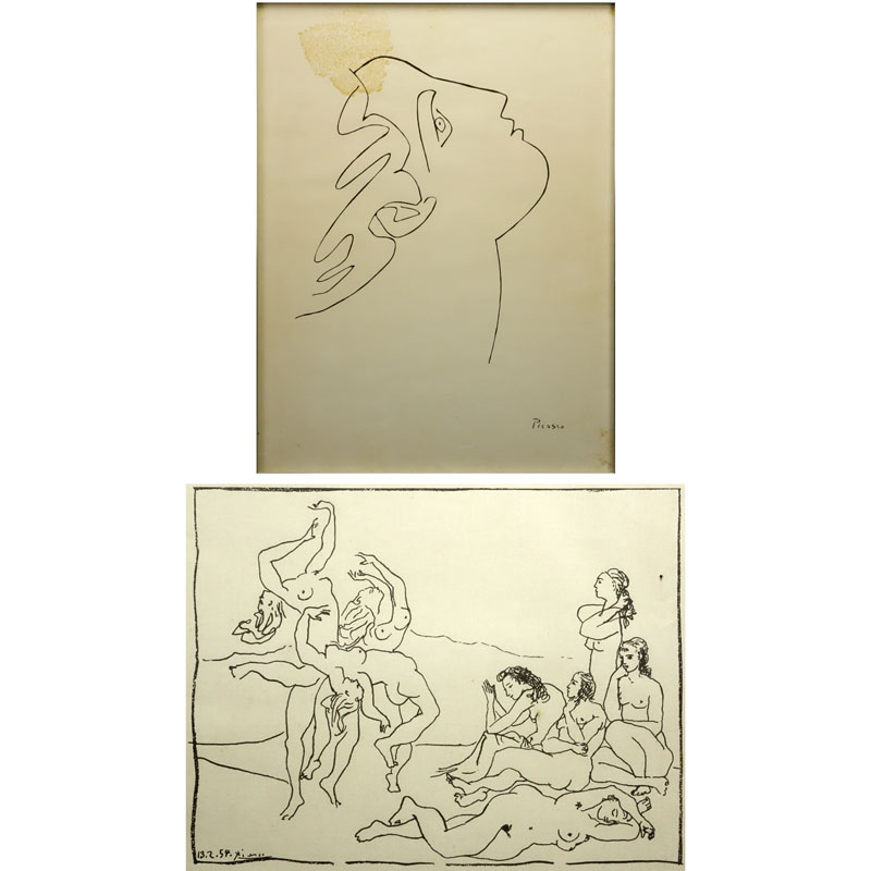 Grouping of Two (2) Picasso Prints