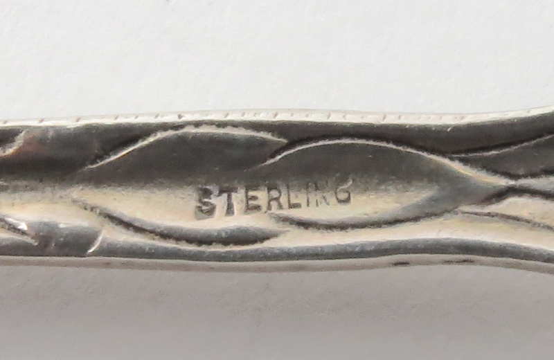 Art Nouveau Sterling Silver Serving Set