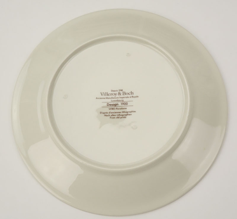 Fifty Pieces Villeroy & Boch "Design 1900" Dinnerware