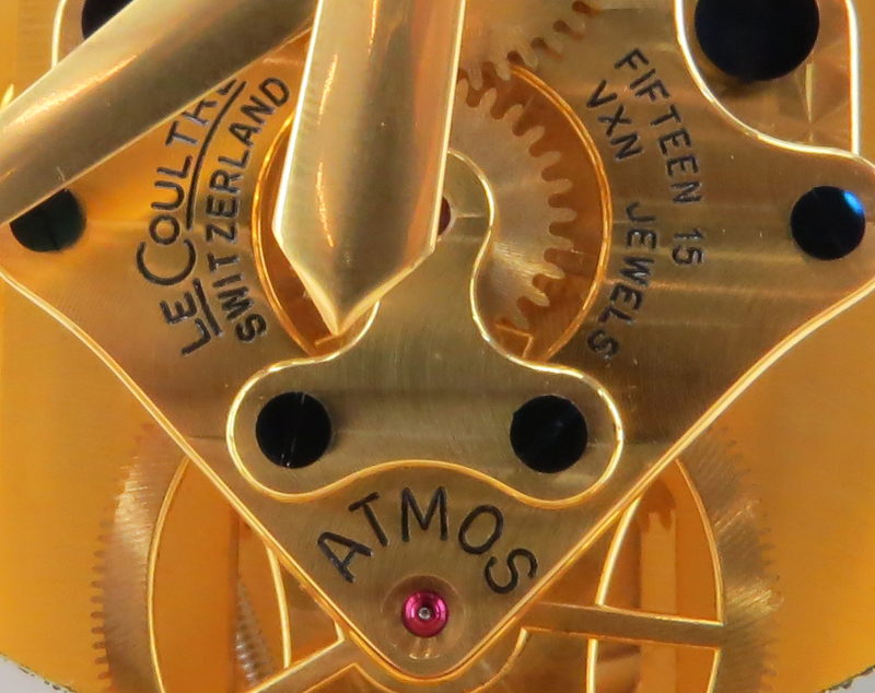Circa 1960s Jaeger LeCoulture Atmos Mantle Clock