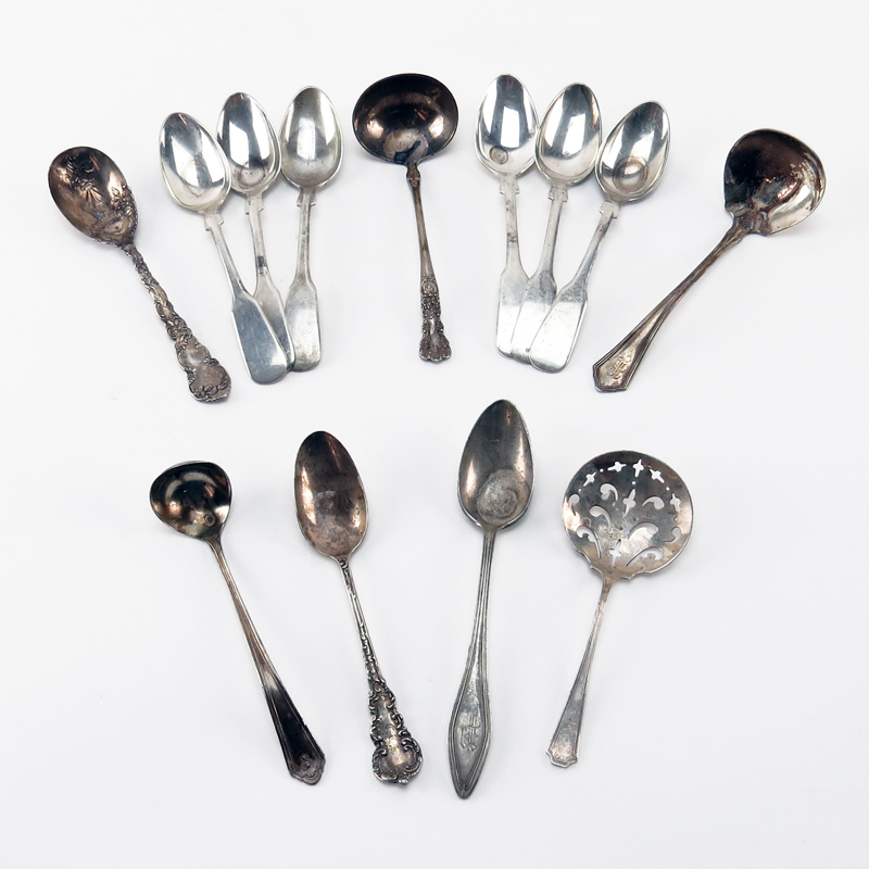 Grouping of Thirteen (13) Sterling Silver Flatware