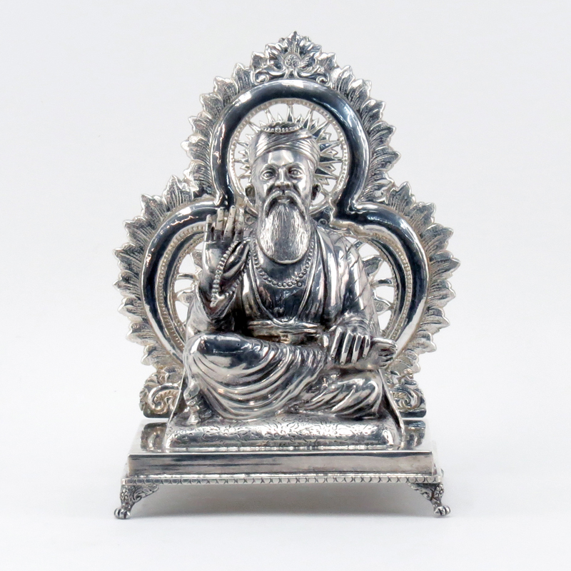 Vintage Chinese Silver Buddah Figure