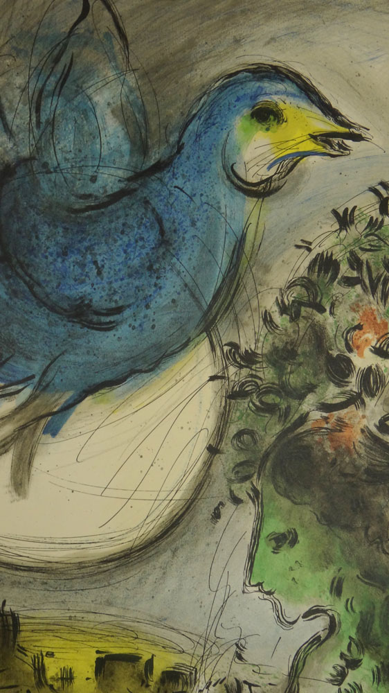 Marc Chagall, French (1887-1985), Poster "Septiäme Biennale de Peinture Menton" ? Mourlot