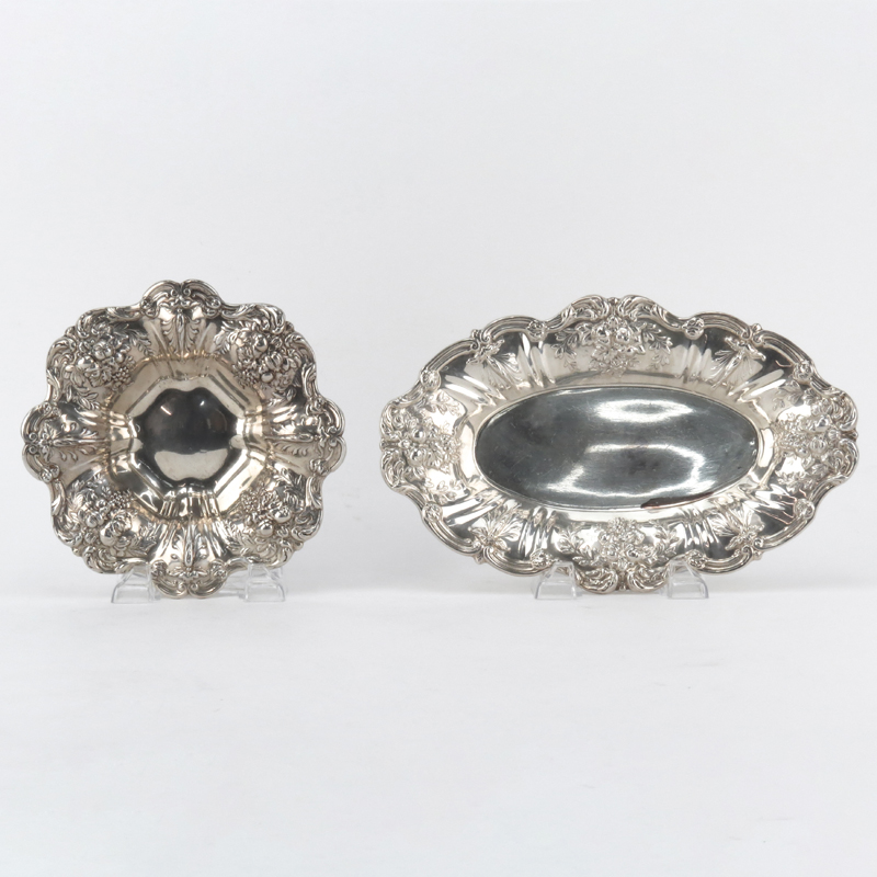 Grouping of Two (2) Reed and Barton Francis I Sterling Silver Dishes