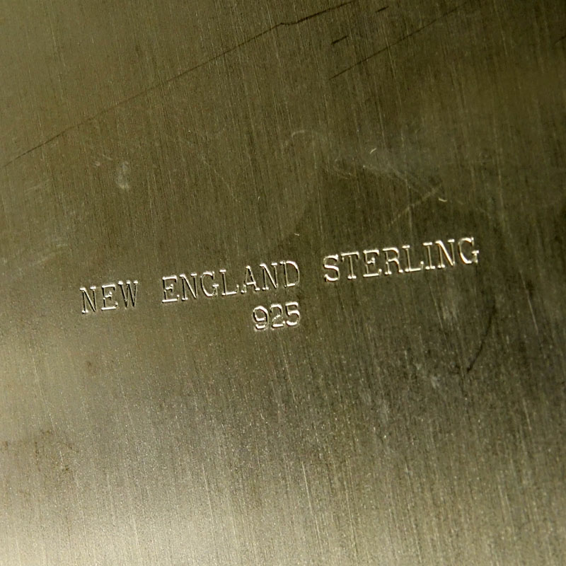 New England Sterling Co. Sterling Silver Oak Tree Racing Association Breeders Cup Trophy.