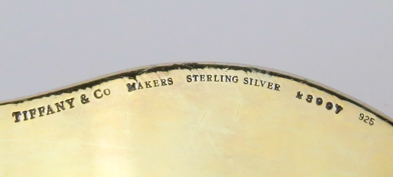 Tiffany & Co. Vermeil Sterling Silver Trophy Plate "Santa Ysabel Stakes, 1994" 